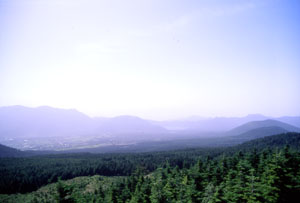 富士山大室山上