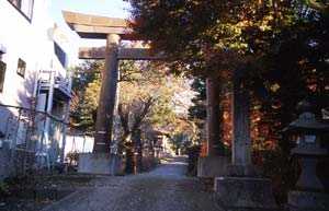 河口湖筒口神社〜