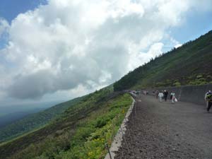 富士山五合目駐車場〜里見平〜泉ヶ滝